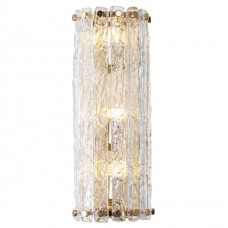 Απλίκα Τοίχου 3xG9 230V Κρύσταλλο Χρυσαφί OSCAR